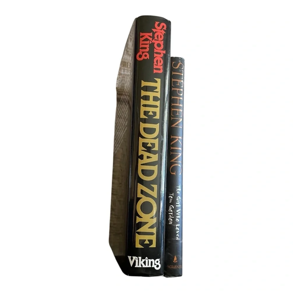 Stephen King Book Set: The Dead Zone & The Girl Who Loved Tom Gordon, Hardbacks.